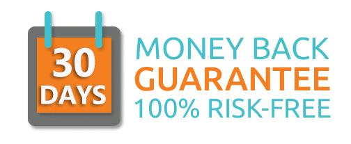 30 days Money Back Guarantee